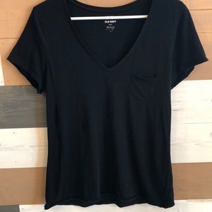 V Neck, black T Shirt 🖤🖤